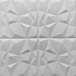 دیوارپوش مدل فومی پشت چسب دار طرح الماس بسته 5 عددی پنل سه بعدی 
