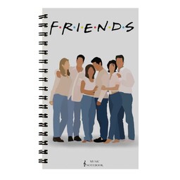 دفتر نت موسیقی طرح سریال Friends کد 170