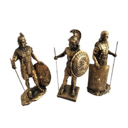 مجسمه طرح سربازان رومی مجموعه 3 عددی