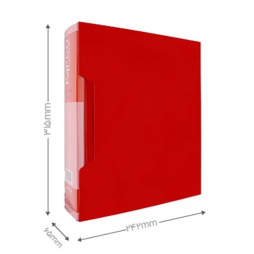 کلیر بوک 100 برگ قاب دار مات پاپکو