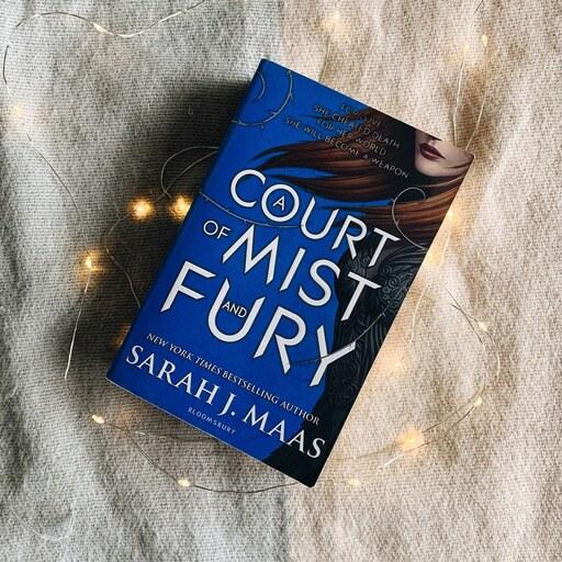 کتاب a court of mist and fury نوشته sarah j mass درباری از مه و خشم سارا جی ماس