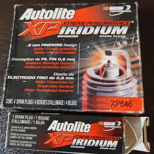 شمع اتولایت Autolit اصلی سوزنی IRIDIUM xp646 4عدد 