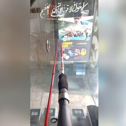 چوب ماهیگیری اسپین دو تیکه افینیتی اکشن بالا متراژ 210.وزن 155 گرم .مناسب دریا.چوب ماهیگیری افینیتی