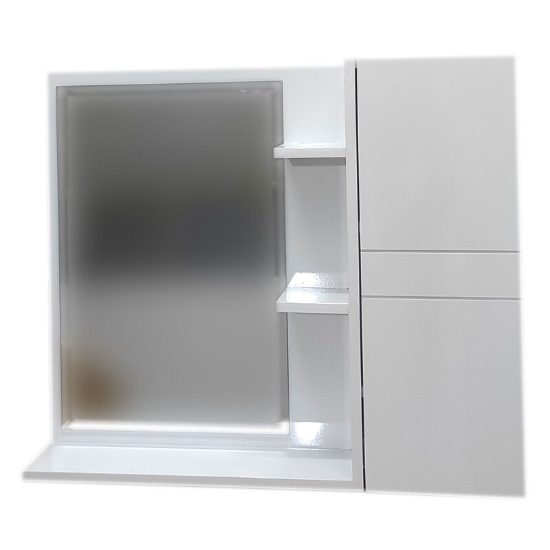 آینه و باکس سرویس بهداشتی مدل دوخط 5060 ارسال  رایگان با باربری یا چاپار 