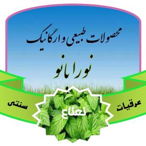 عرق سنتی - خانگی نعناع، نورا بانو، یک لیتری