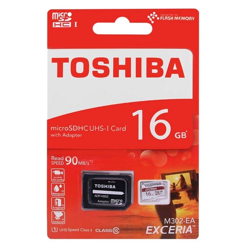 رم Toshiba microSDHCUHS  Class10 Exceria M302 16g