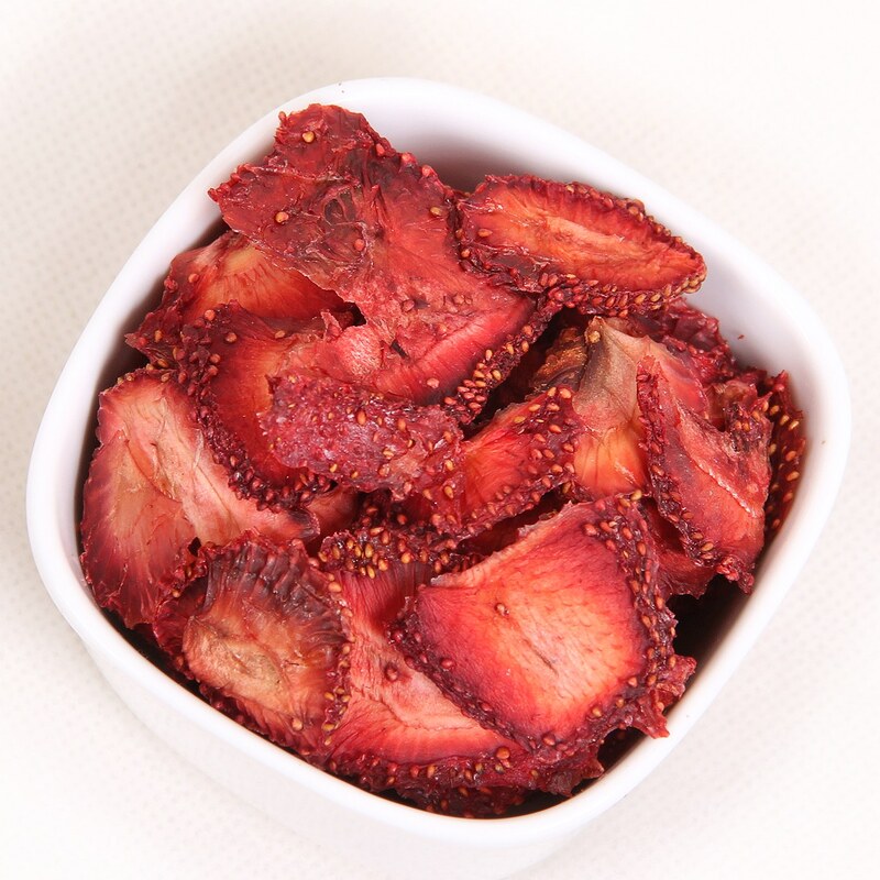 میوه خشک توت فرنگی(100گرم)سلفونی یاکاموزسن