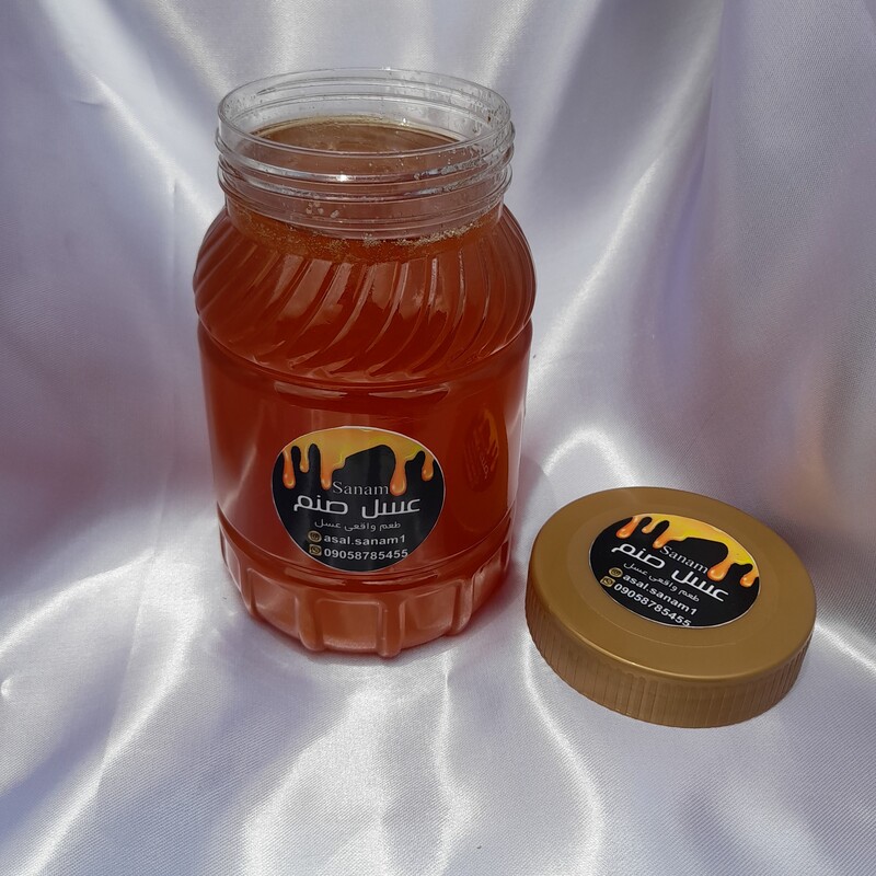 عسل گون ارگانیک با پرولین 800 ، 500 گرمی ، عطر و طعم همه پسند و عالیییی