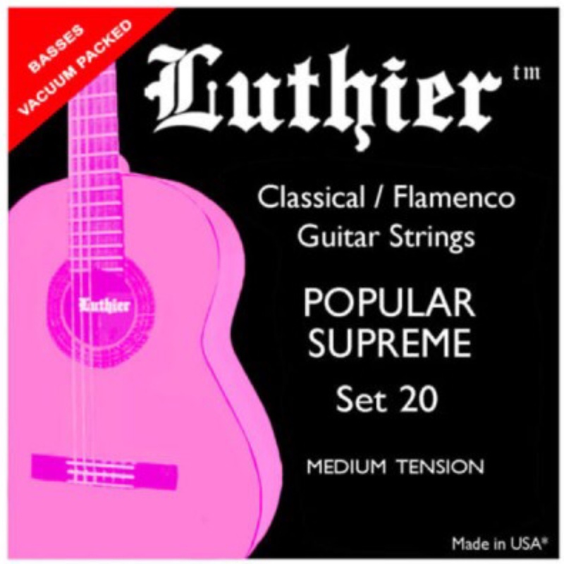 سیم گیتار کلاسیک  و فلامینکو لوتیر MEDIUM TENSION LUTHIER SET 20