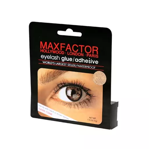 چسب مژه مکس فکتور اصل لیبل دار چسب کاشت موقت مژه مصنوعی چسب کاشت مژه مکس فاکتور max factor چسبمژه مکسفکتور Maxfactor 