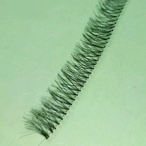 مژه ریسه ای کره ای سایز 16 مصنوعی مژه ریلی کیفیت عالی نرم و لطیف نخی مژه ابریشمی مژه ریلی 16  انواع مژه و جسب مژه موجوده
