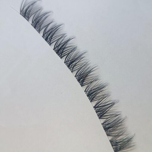 مژه فیشر کینگ سایز 16 ابریشمی مژه ریسه ای فیشر کینگ تاجی مژه هیدن کینگ طبیعی انواع چسب مژه کاشت فیشر تاجی کایلی موجوده 