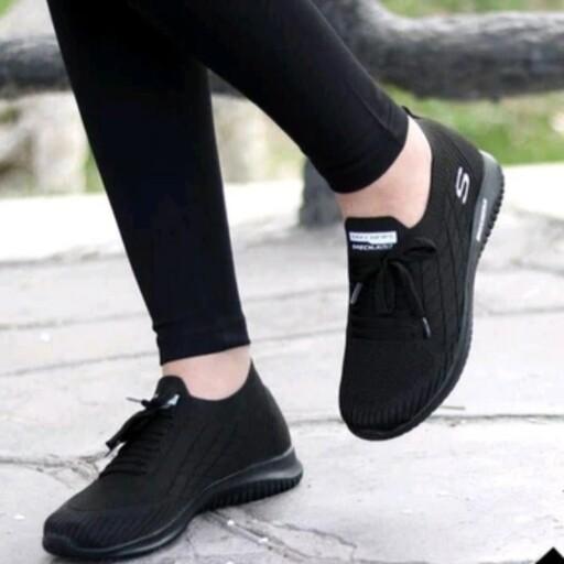 کفش پیاده روی اسکیچرز کتونی  اسپرت راحتی مدل زنانه (ارسال رایگان)با ضمانت کیفیت