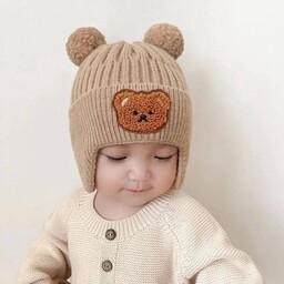 کلاه بچگانه اسپورت وارداتی کیفیت تضمینی رنگبندی متنوع و جذاب جنس بافت گرم و نرم مناسب حدود سنی 6 ماه تا 4 سال  