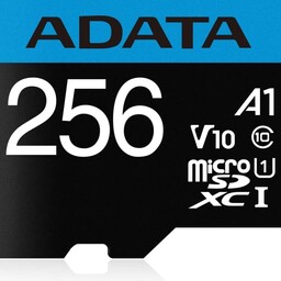 کارت حافظه microSDXC ای دیتا 256 گیگابایت مدل Premier V10 A1 کلاس 10 استاندارد UHS-I

