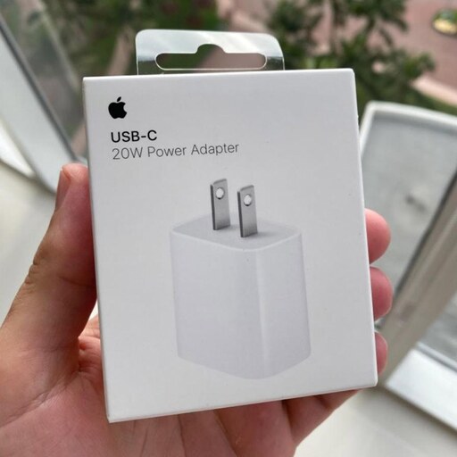 شارژر 20 وات اپل مدل USB C Power ا Apple 20W USB-C Power Adapter