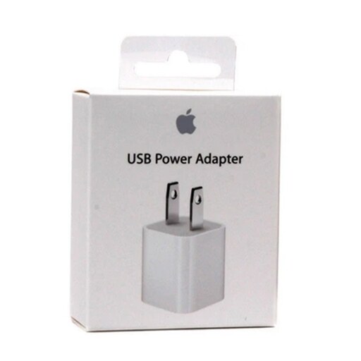 شارژر های اصلی اپل آیفون Apple iPhone 5W USB Power Adapter