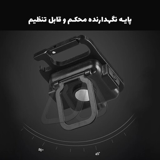 چراغ قوه و در باز کن شارژی مگنتی ضد اب درجه یک چند کاره کمپینگ