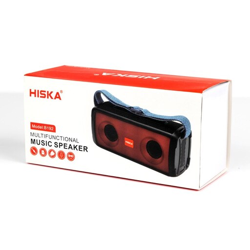 اسپیکر بلوتوثی قابل حمل هیسکا مدل Hiska B192