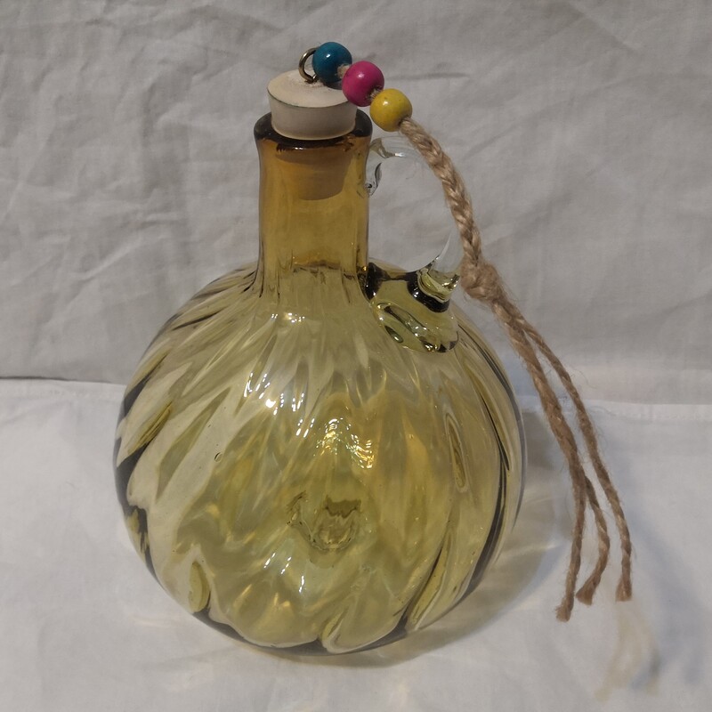 بطری گلدان شیشه هنر دست