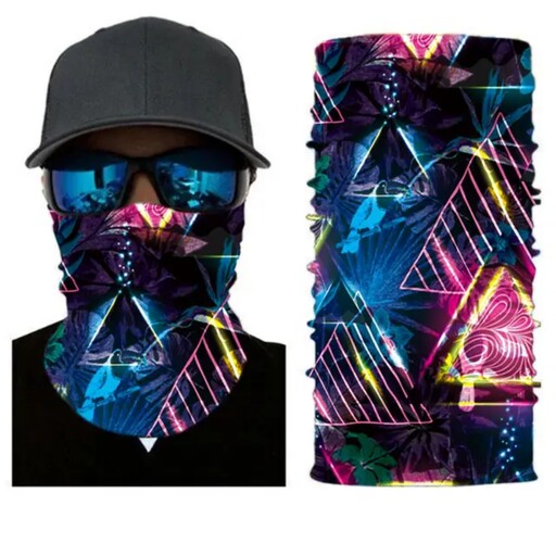 دستمال سر و گردن ( اسکارف) ، برای بانوان و آقایان در رنگبندی متنوع ، جنس میکروفایبرپلی استر ، یک رو تونلی 

