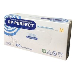 دستکش لاتکس اپی پرفکت سایز Medium  ده بسته 100 عددی 