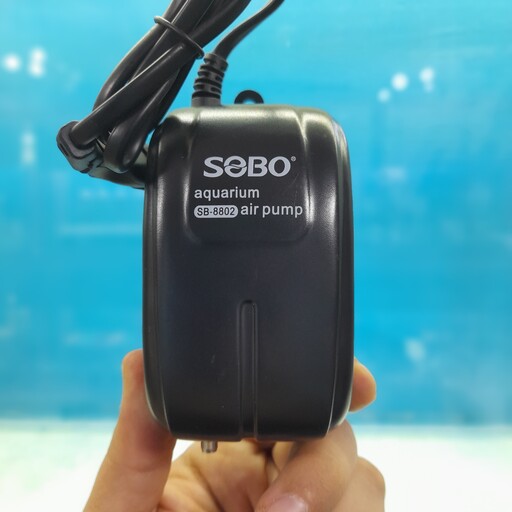 پمپ هوای تک خروجی آکواریوم SB-8802 سوبو (بدون لرزش-بیصدا)