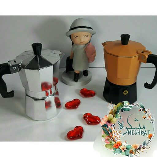 قهوه جوش 2 کاپ آلومینیوم
قهوه جوش یا موکاپات یا قهوه ساز روگازی ویا اسپرسو ساز دستی 