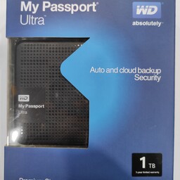 هارد اکسترنال وسترن مای پاسپورت یکترابایت My Passports 1TB همراه با 18ماه گارانتی