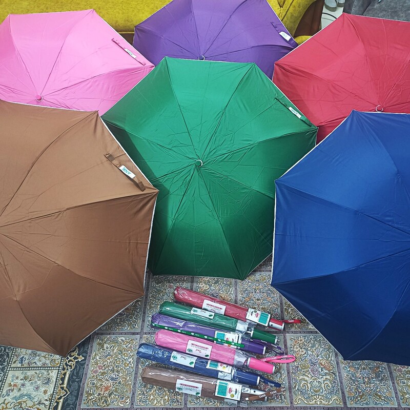 چتر تاشو رنگی تانک