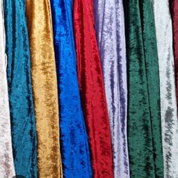 پارچه مخمل آیینه ای ابروبادی کره ای در رنگبندی متنوع و زیبا 