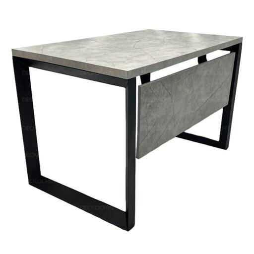 میز اداری پایه فلزی دکوچین مناسب سطح کارمندی  120 در 70