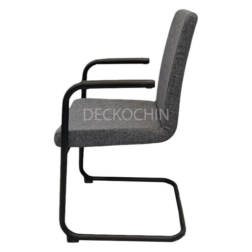 صندلی پایه ثابت اداری دکوچین با روکش پارچه تنفسی مدل C401