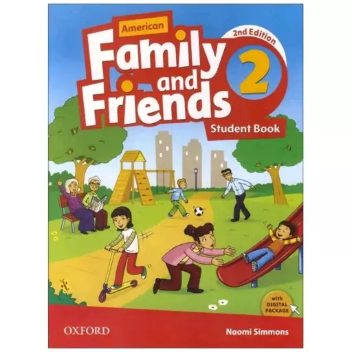  کتاب زبان امریکن فمیلی اند فرندز 2 ویرایش دوم American Family And Friends 2  2nd