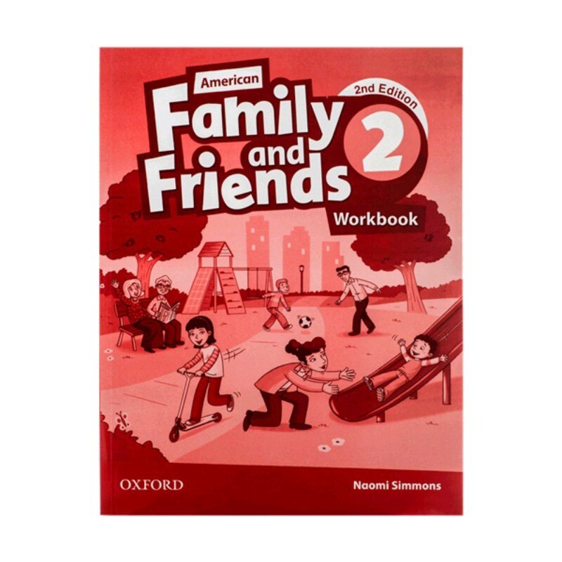  کتاب زبان امریکن فمیلی اند فرندز 2 ویرایش دوم American Family And Friends 2  2nd