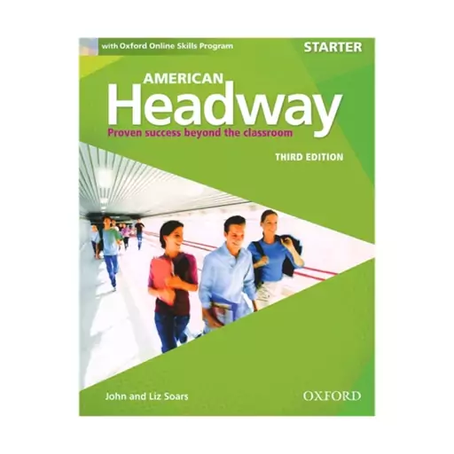 کتاب زبان امریکن هدوی استارتر ویرایش سوم AMERICAN Headway Starter THIRD EDItion  

