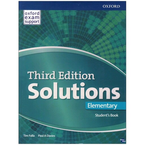 کتاب آموزش زبان Solutions Elementary third edition اثر Paul A. Davies and Tim Falla انتشارات oxford

