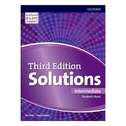 کتاب زبان Solutions Intermediate Third Edition اثر Tim Falla and Paul A Davies انتشارات Oxford

