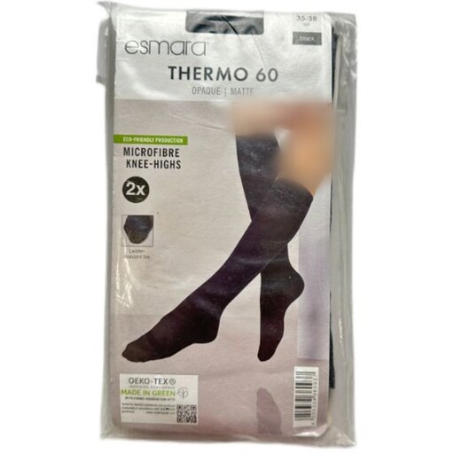 پک دو عددی جوراب ساق بلند ESMARA مدل THERMO 60