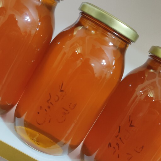 عسل طبیعی گون آویشن خالص یک کیلویی  دارای تاییدیه آزمایشگاه در عسل سرای نورا