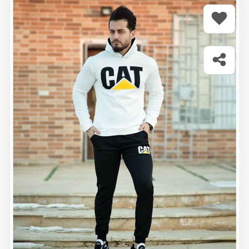 ست سوییشرت و شلوار مردانه مدل cat