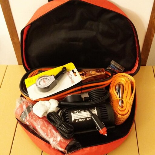 کیف ابزار کمپینگ Atuo Care (چراغ قوه ، پمپ باد)