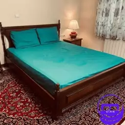 روتختی کشدار دونفره ساده (سبز) جنس میکرو عرض 180