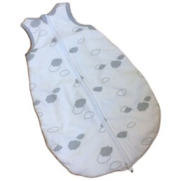 کیسه خواب نوزادی و بچگانه مارک کونیبو Kuniboo سایز 85 رنگ کرمی ضخیم مناسب 6 تا 18 ماه