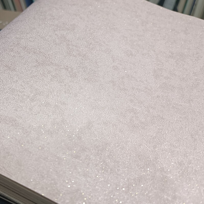 کاغذ دیواری طوسی پتینه شاین دار ، 100 درصد قابل شستشو                            