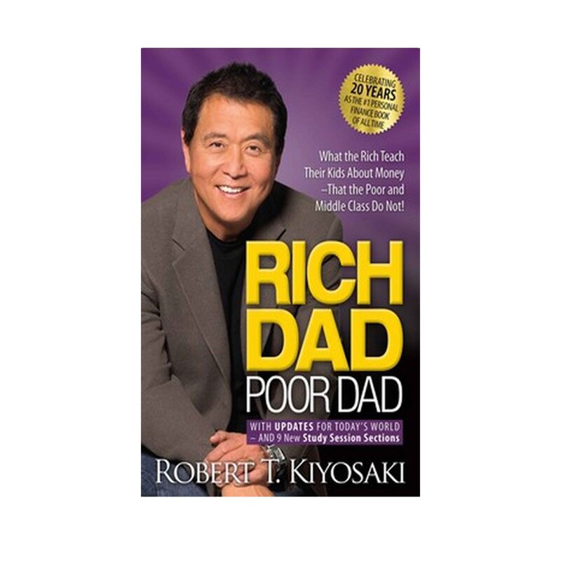 کتاب  Rich Dad Poor Dad  پدر پولدار پدر بی پول