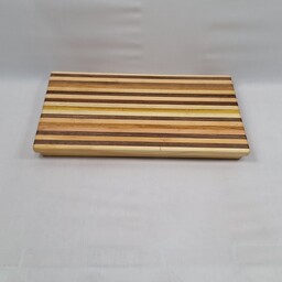 تخته گوشت چوبی ساخته شده از انواع چوب به روش لایه چینی .کد 2