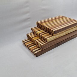تخته گوشت چوبی ساخته شده از انواع چوب به روش لایه چینی .کد3