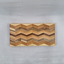 تخته گوشت چوبی. ساخته شده با 72 عدد بلوک چوبی .کد2