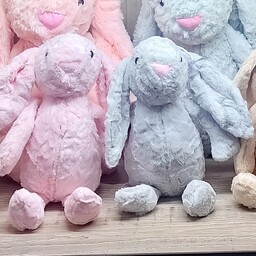 عروسک پولیشی خرگوش دوست پوکوچولو  عروسک پولیشی خرگوش کوچک  عروسک پولیشی